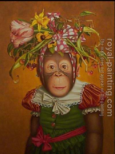 Dress Monkey 3 painting - Unknown Artist Dress Monkey 3 art painting